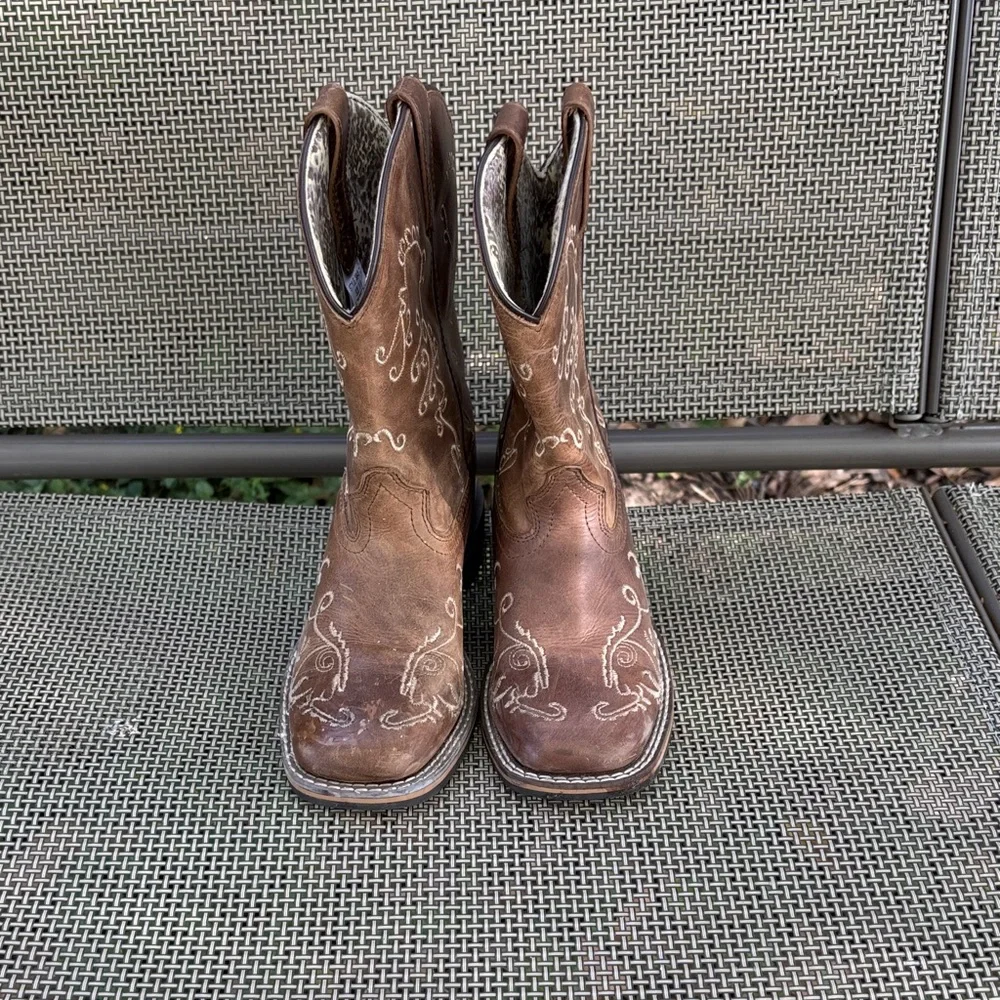 Smoky Mountain Brown Cowboy Boots